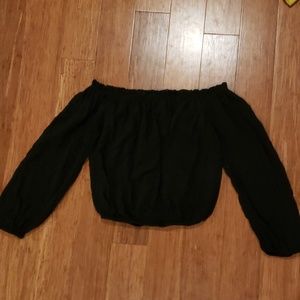 Brandy Melville Off The Shoulder Long Sleeve